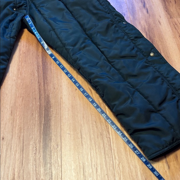 Men's Black RefrigiWear Outdoor Insulated Utility Snow Bibs, XL - Picture 5 of 10